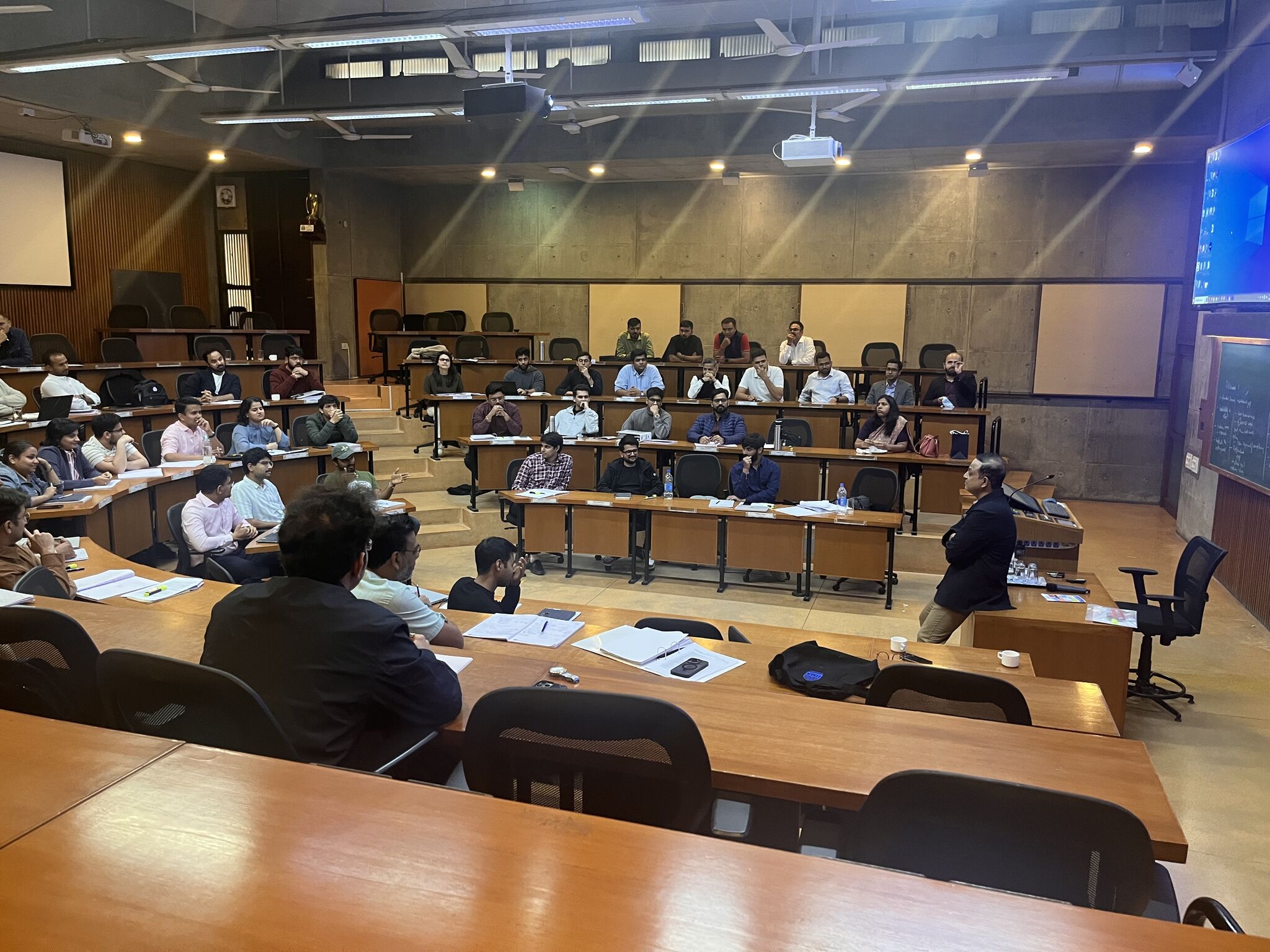 Presenting at IIM Ahmedabad